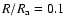 $R/R_{\rm a} = 0.1$