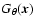 $G_{\theta }( {\vec x})$