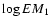 $\log EM_{1}$