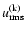 $u_{\rm rms}^{\rm (k)}$