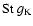 $\mbox{St}~g_{\rm K}$