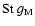 $\mbox{St}~g_{\rm M}$