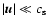 $\vert{\vec{u}}\vert\ll c_{\rm s}$