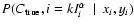 ${P}(C_{\rm true},i = kI_i^\alpha~~\vert~~x_i,y_i)$
