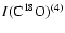 $I(\hbox{C}^{18}\hbox{O})^{(4)}$