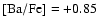 $\rm [Ba/Fe]=+0.85$
