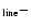 $_{\rm line}-$