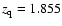 $z_{\rm q}=1.855$