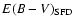 $E(B-V)_{\rm SFD}$