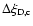 $\Delta \xi_{\rm D,c}$