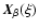 ${\vec X}_{\beta}( \xi)$