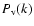 $P_{\rm v}(k)$