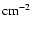 \ensuremath{{\rm cm^{-2}}}