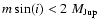 $m\sin(i)<2~M_{\rm Jup}$
