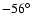 $-56^{\circ}$