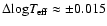 $\Delta{\log}T_{\rm eff}\approx\pm0.015$