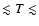 $\lesssim T
\lesssim$