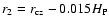 $r_2=r_{{\rm cz}}-0.015H_{\rm P}$