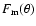 $F_{\rm m}(\theta)$