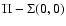 $\Pi-\Sigma(0,0)$