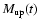 $M_{\rm up}(t)$
