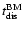 $\mbox{$t_{\rm dis}^{\rm BM}$ }$