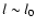 $l\sim l_{0}$