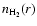 $n_{\rm H_2}(r)$