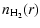 $\displaystyle n_{\rm H_2}(r)$
