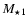 $M_{\star 1}$