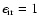 $\epsilon_{\rm ir}=1$