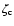 $\zeta _{\rm c}$