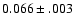 $0.066\pm.003$