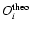 $O_i^{\rm theo}$