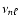 $\nu_{n \ell}$