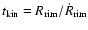 $t_{\rm kin} = R_{\rm rim}/\dot{R}_{\rm rim}$