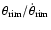 $\theta_{\rm rim}/\dot{\theta}_{\rm rim}$