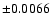 $\pm 0.0066$