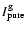 $I^{\rm g}_{\rm pure}$