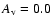 $A_{\rm v}=0.0$