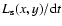 $L_{\rm s}(x,y)/{\rm d}t$