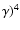 $\gamma)^{4}$