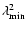$\lambda^2_{\rm min}$