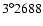 $3^\circ 2688$