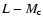 $L-M_{\rm c}$