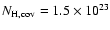 ${N_{\rm H,cov}=1.5\times 10^{23}}$