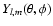 $Y_{l,m}(\theta,\phi)$