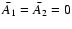 ${\bar A_1}={\bar A_2}=0$
