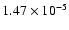 $1.47\times10^{-5}$