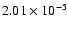 $2.01\times10^{-5}$